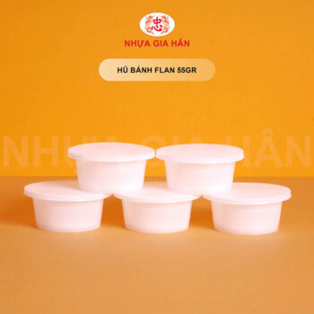 HŨ BÁNH FLAN NHỰA PP 55GR - Ảnh 2