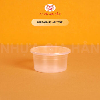 HŨ BÁNH FLAN NHỰA PP 70GR - Ảnh 6